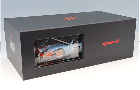 Spark S18SE69 1/18 Ford GT40 Sebring 12H Winner 1969 #22 Multi Resin