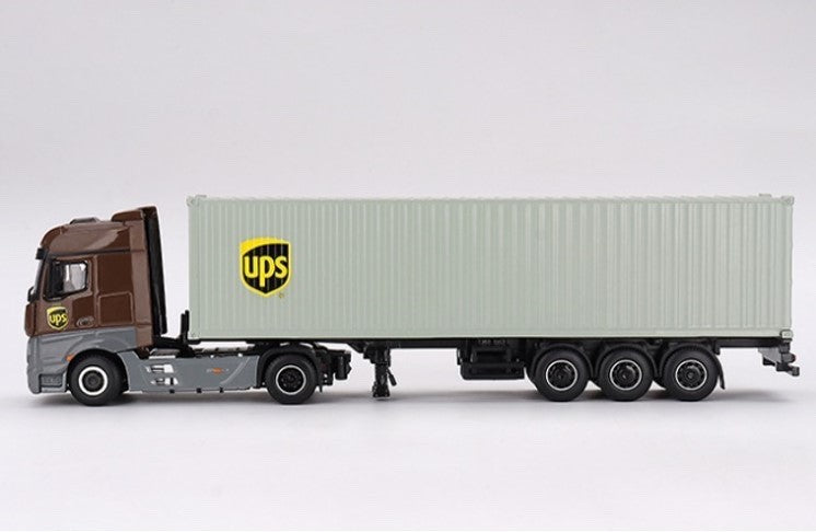 TSM MINI GT MGT00705-L 1/64 Mercedes-Benz Actros 40 Ft Container UPS Europe LHD