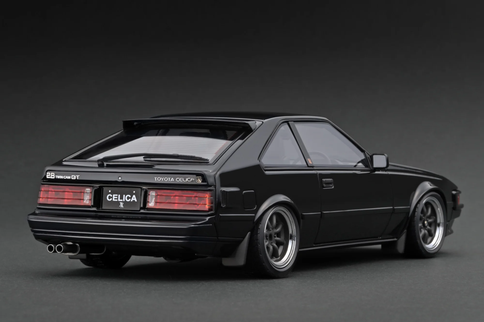 Ignition Model IG3531 1/18 Toyota Celica XX A60 Supra Watanabe Black Resin