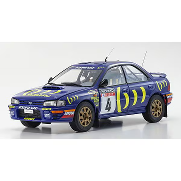 Kyosho KS08962A - 1/18 Subaru Impreza 1994 RAC #4 [Die-cast Mini Car]