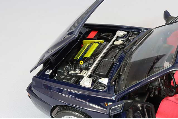 Kyosho KS08343SC 1/18 Lancia HF Integrale Club Italia Blue Diecast