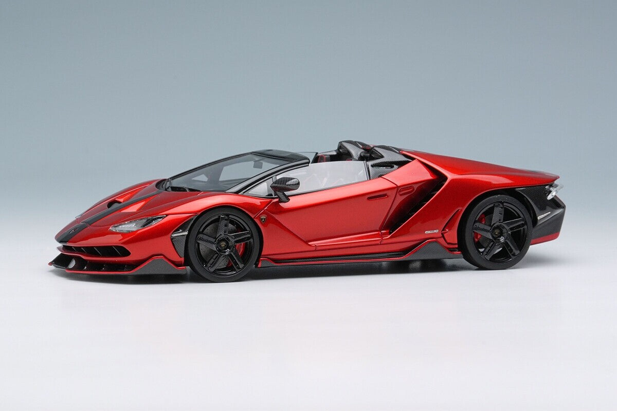 Make Up EIDOLON EM406F - 1/43 Lamborghini Centenario Roadster 2016 Rosso Efesto