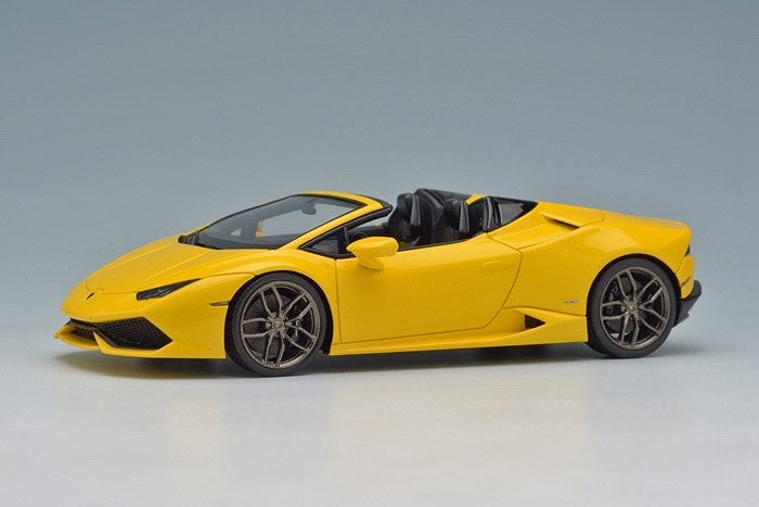 Make Up EIDOLON EM342A3 1/43 Lamborghini Huracan LP610-4 Spyder Pearl Yellow