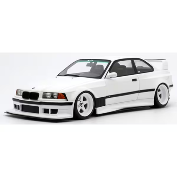 OTTO(Otto) OTM1051 - 1/18 BMW E36 Khyzil Saleem 2022 White [Resin Cast Mini Car]