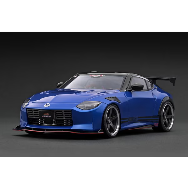 Ignition Model IG3386 1/18 Top Secret Fairlady Z RZ34 Blue Metallic