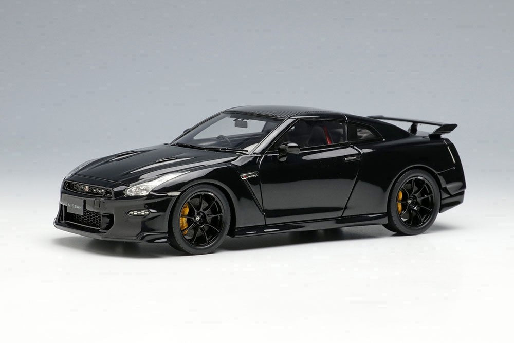 EIDOLON EM696F 1/43 Nissan GT-R Nismo T-spec 2024 Meteor Flake Black Ltd 50pcs