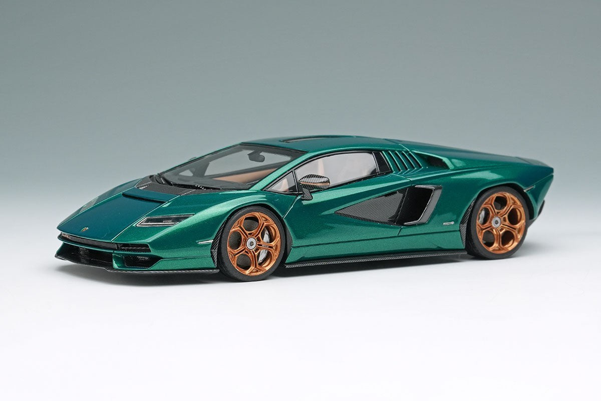 EIDOLON EM740C 1/43 Lamborghini Countach LPI 800-4 Green Resin Limited 112pcs