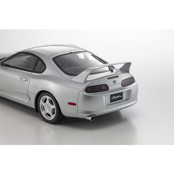 KYOSHO KSR12006S 1/12 Toyota Supra A80 Silver Resin Cast Model Car – Limited