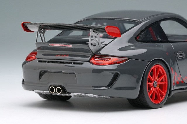 EIDOLON EM603A 1/43 Porsche 911(997.2) GT3 RS 2010 Gray Black / Red Stripe