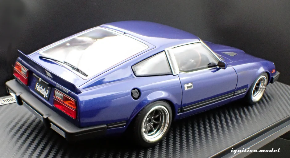 Ignition Model IG3518 1/18 Nissan Fairlady Z S130 280ZX Watanabe Blue Resin