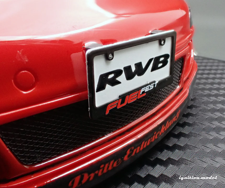 Ignition Model IG3248 1/18 RWB Porsche 911 997 Rauh-Welt Red Resin