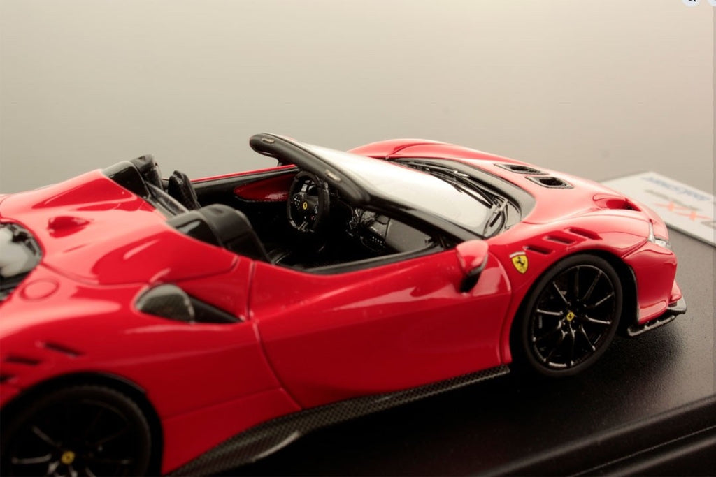 Looksmart LS552B 1/43 Ferrari SF90 XX Spider 2023 Rosso Corsa Red Resin