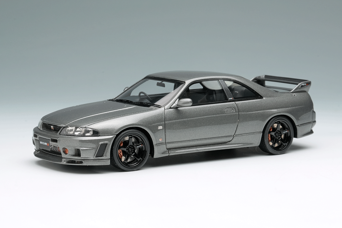 Make Up EIDOLON EM770 1/43 Nissan Skyline GT-R Nismo BCNR33 CRS 2022 Dark Gray