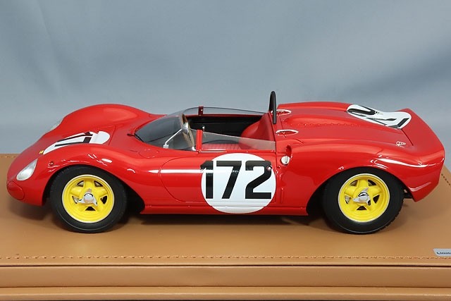 Tecnomodel TM18-234D 1/18 Ferrari Dino 206 SP 1965 Ollon Villars #172 Scarfiotti