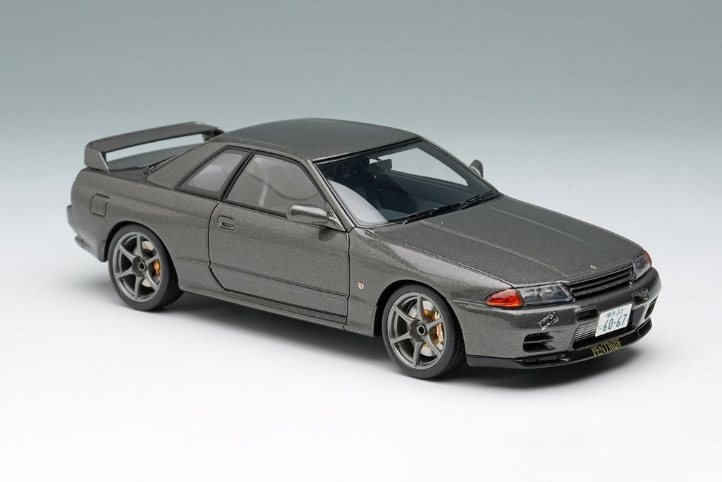 EIDOLON EM784 1/43 Nissan Skyline GT-R BNR32 by Hiroshi Tamura Gangray Metallic