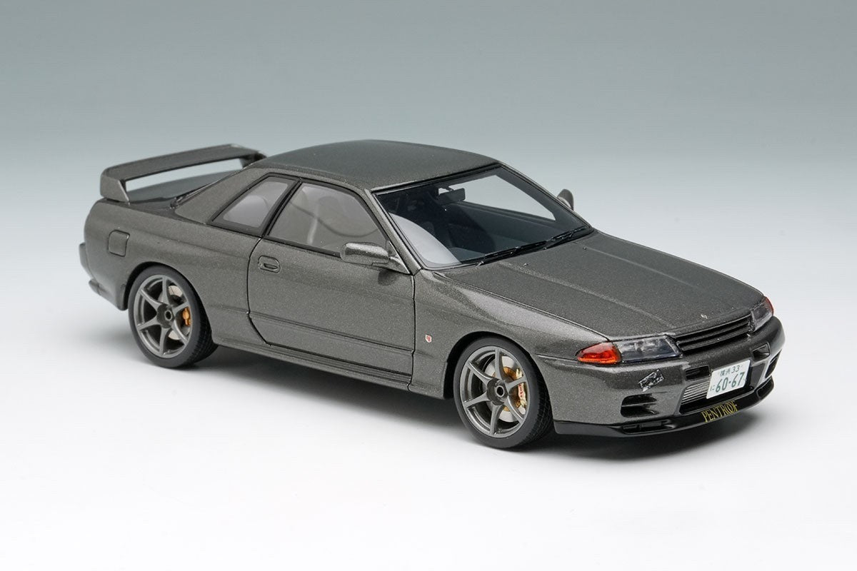 EIDOLON EM784 1/43 Nissan Skyline GT-R BNR32 by Hiroshi Tamura Gangray Metallic
