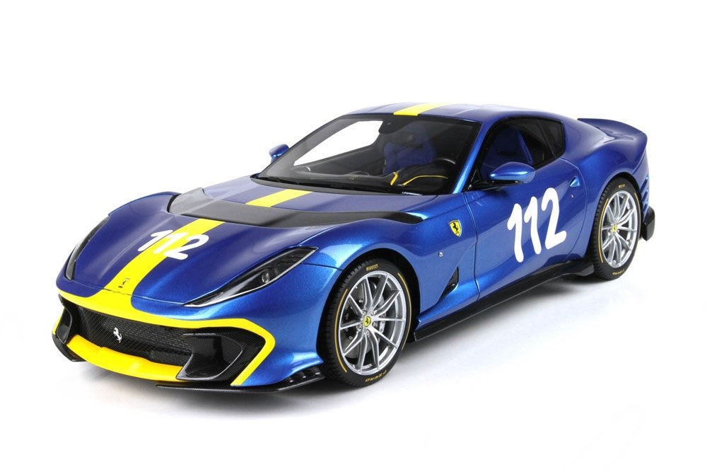 BBR P18207TFV 1/18 Ferrari 812 Competizione Tailor Made Targa Florio #112 Resin