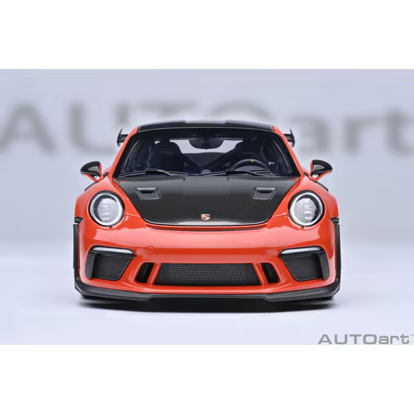 AUTOart 78177 1/18 Porsche 911 991.2 GT3 RS Weissach Orange Diecast