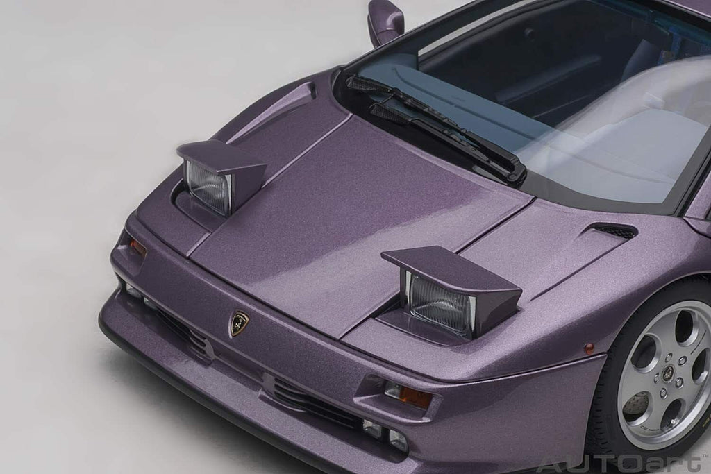 AUTOart 79142 1/18 Lamborghini Diablo SE30 Jota Metallic Purple Coupe