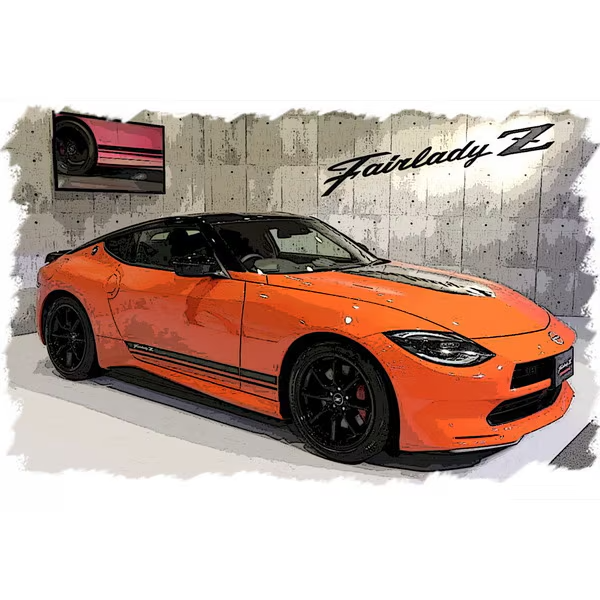Make Up Eidolon EM708 1/43 Nissan Fairlady Z Customized Ed Tokyo Auto Salon 2023