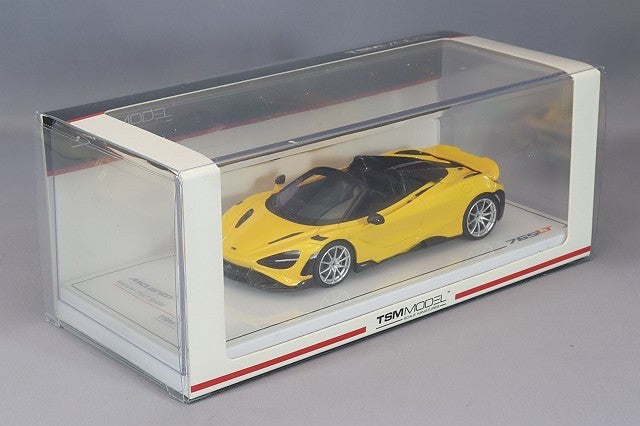 TrueScale TSM430627 1/43 McLaren 765LT Spider 2023 Volcano Yellow Resin