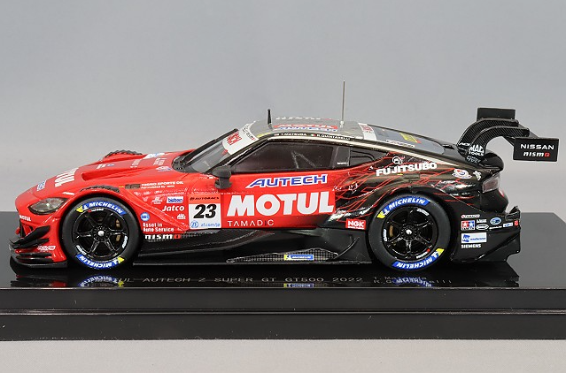 Ebbro 45811 1/43 Nissan Motul Autech Z GT500 2022 Multi Color Diecast
