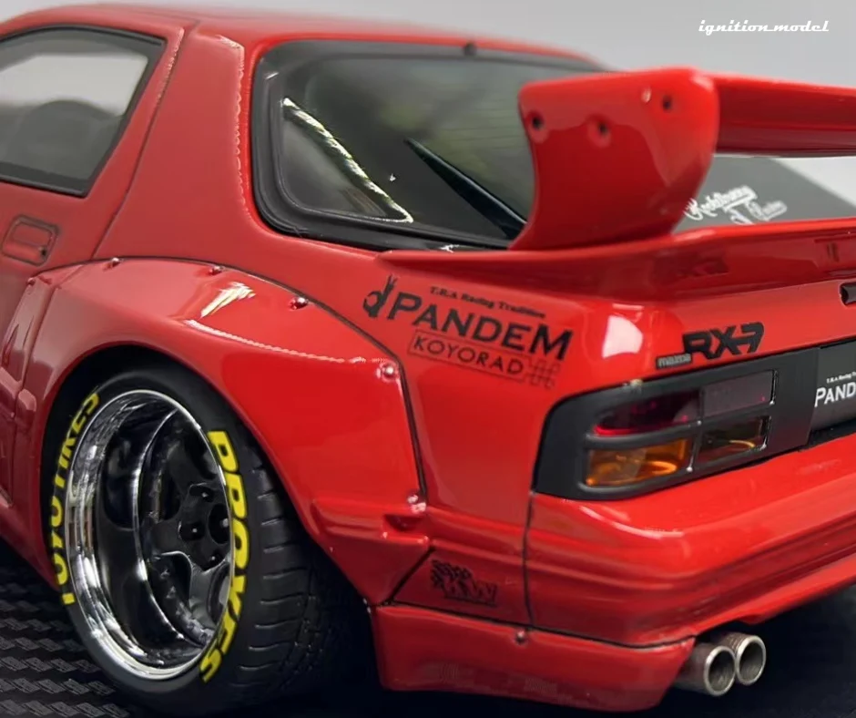 Ignition Model IG2914 1/18 PANDEM Mazda RX-7 FC3S Red Resin