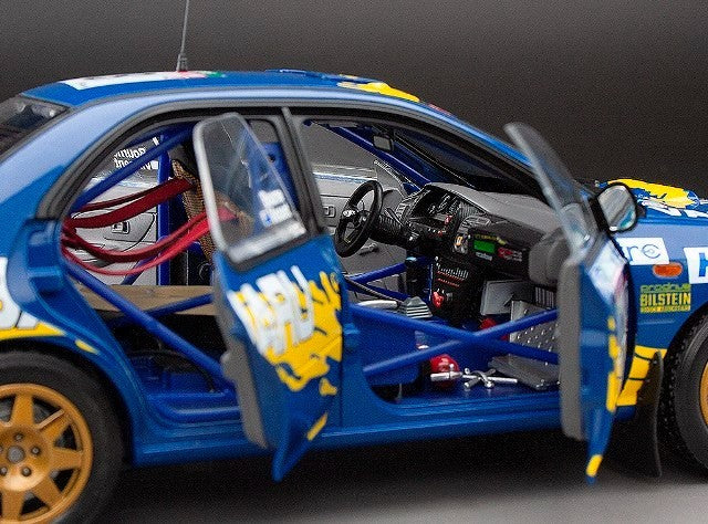 Sun Star SS5528 1/18 Subaru Impreza 555 New Zealand 1997 Diecast