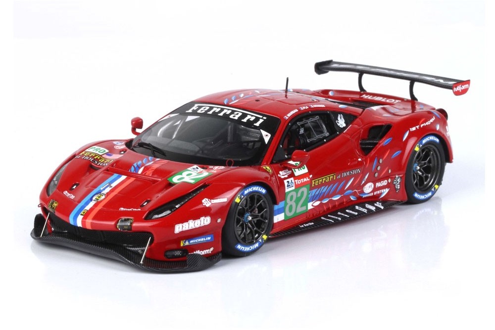 BBR BBRC254 1/43 Ferrari 488 GTE EVO #82 Risi Competizione Le Mans 2020 Ltd 99