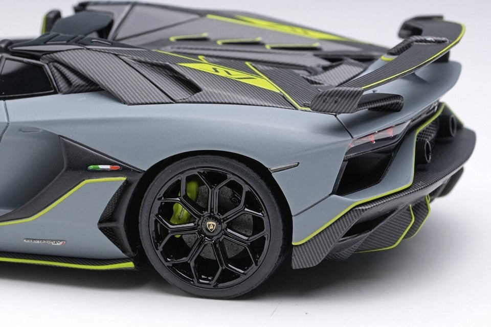 EIDOLON EM517G 1/43 Lamborghini Aventador SVJ 63 Roadster 2019 Grigio Acheso