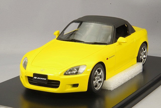 One Model OM17A12-08 1/18 Honda S2000 Roadster Spa Yellow Resin