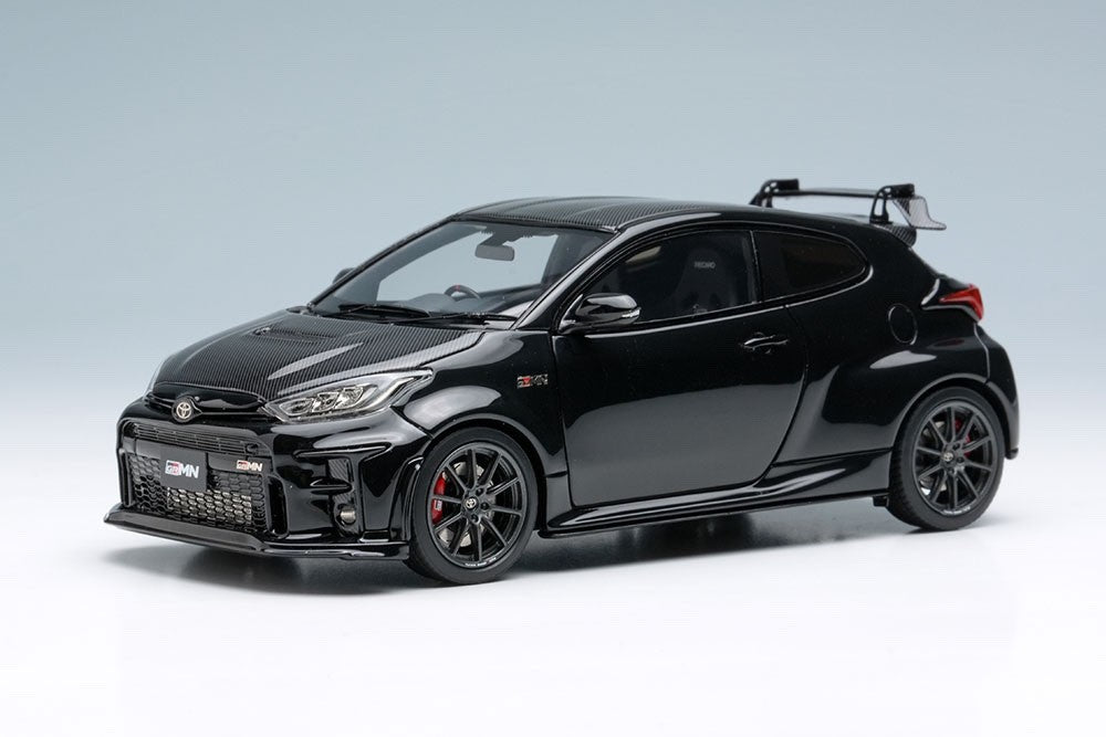 EIDOLON EM656C 1/43 Toyota GRMN Yaris Circuit Package 2022 Precious Black Pearl