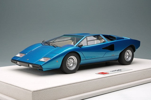 EIDOLON EML195C 1/18 Lamborghini Countach LP400 1974 Tahichi Blue Metallic