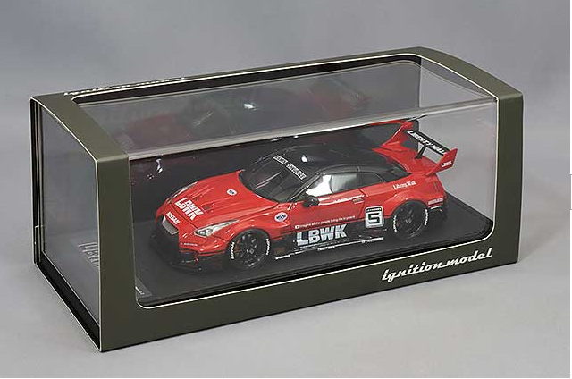 Ignition Model IG2543 1/43 Nissan LB-Silhouette 35GT-RR Red/Black