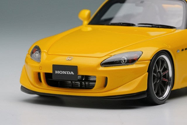 EIDOLON EM829D 1/43 Honda S2000 AP2 Type-S 2007 New Indy Yellow Pearl Ltd 50pcs