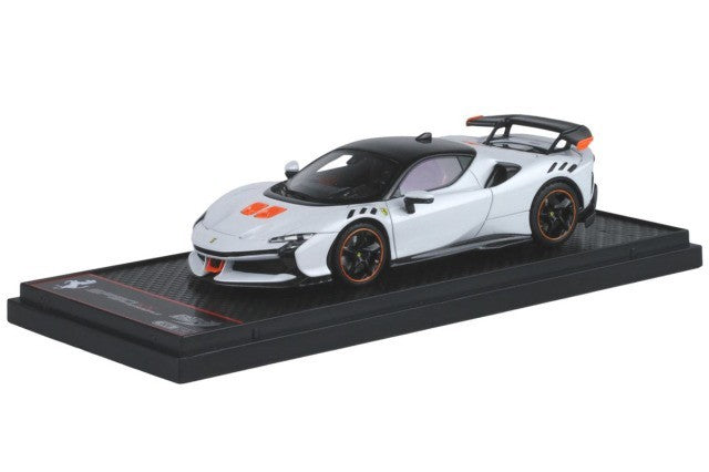 BBR BBRC285A 1/43 Ferrari SF90XX Stradale Bianco Artico Limited 210pcs