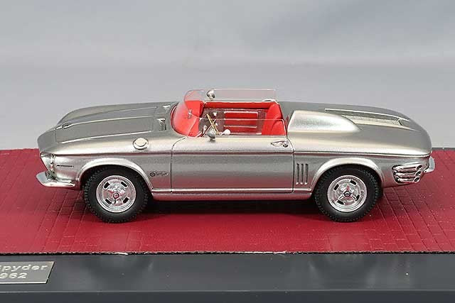 Matrix MX50302051 1/43 Chevrolet Corvair Spyder Concept 1961 Silver Resin