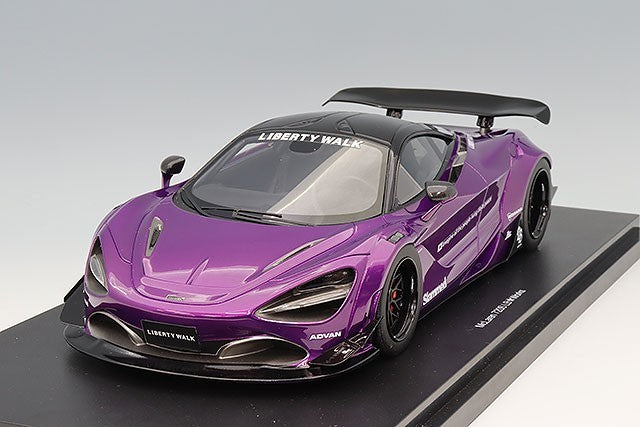 TOP SPEED TS0588 1/18 McLaren 720S LB-Works Purple