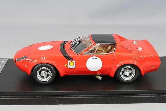Matrix MXR40604-023 1/43 Ferrari 365 GTB/4 NART Spider Michelotti 1974 Red Resin