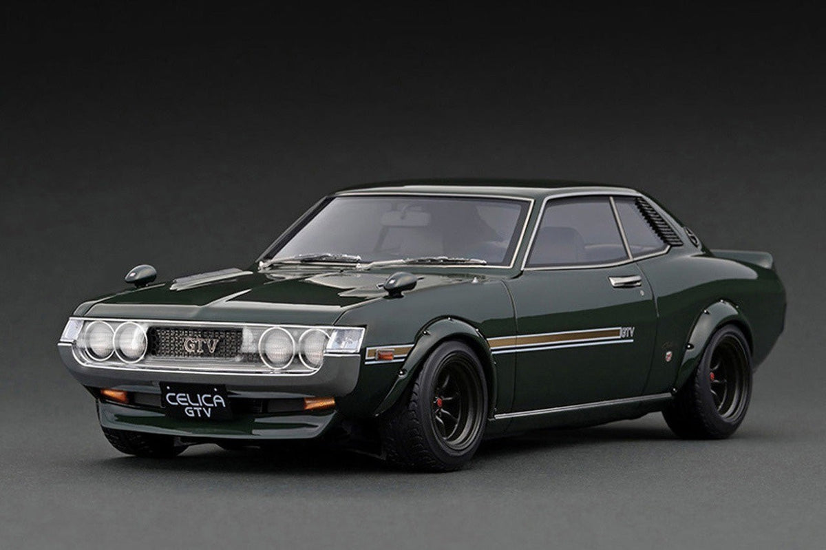 Ignition Model IG3685 1/18 Toyota Celica 1600GTV TA22 Green Watanabe