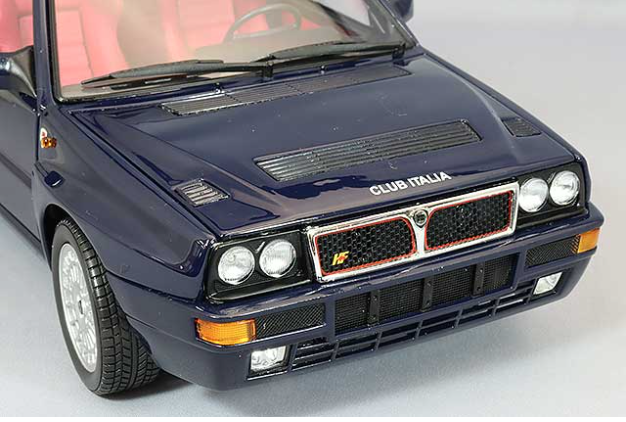 Kyosho KS08343SC 1/18 Lancia HF Integrale Club Italia Blue Diecast