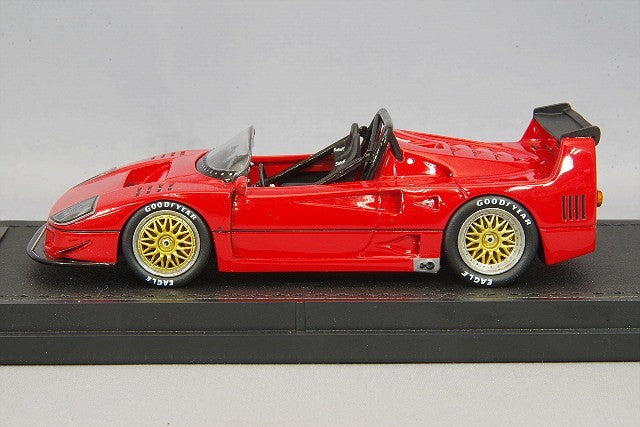 TOPMARQUES TOP43010B 1/43 Ferrari F40 LM Beurlys Barchetta Red Resin