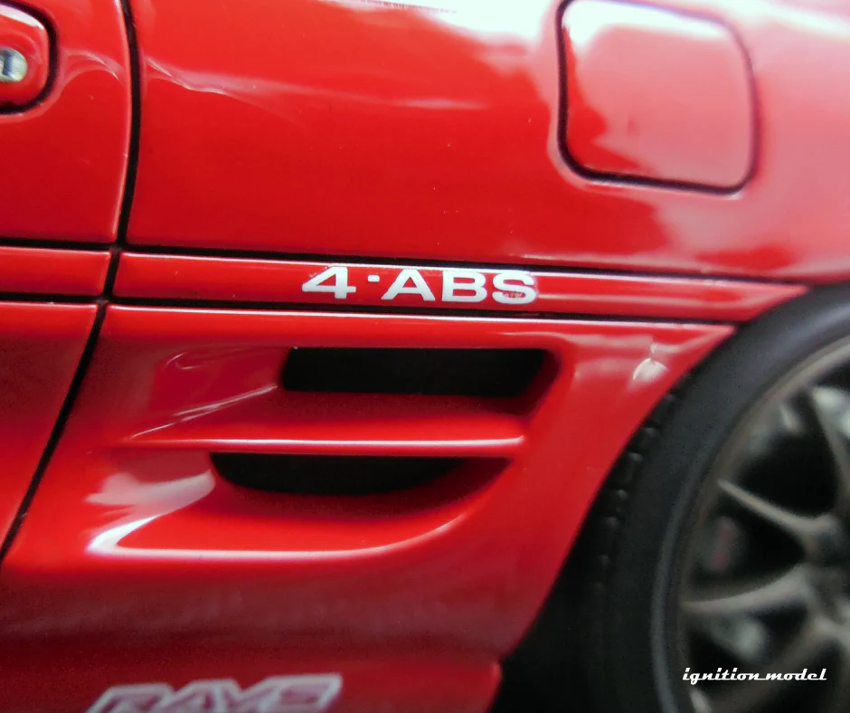 Ignition Model IG3338 1/18 Toyota MR2 SW20 GT Wing CE28 Red Resin