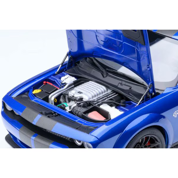 AUTOart 71763 1/18 Dodge Challenger SRT Jailbreak 2022 Blue Diecast