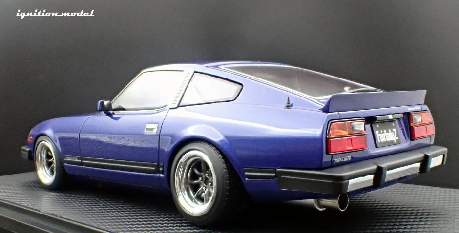 Ignition Model IG3518 1/18 Nissan Fairlady Z S130 280ZX Watanabe Blue Resin