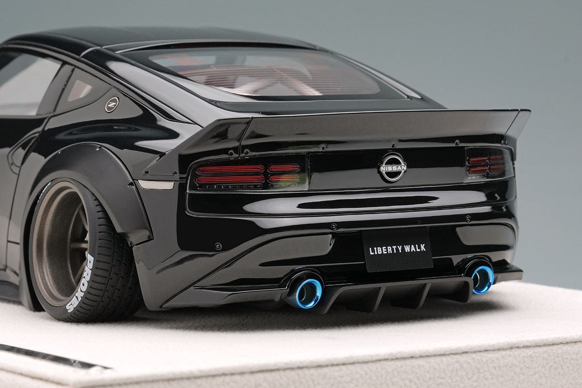 Make Up EIDOLON EML137D 1/18 LB nation Nissan Fairlady Z RZ34 Black Metallic