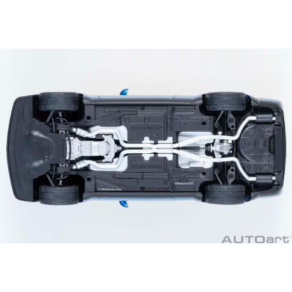 AUTOart 71767 1/18 Dodge Challenger SRT Super Stock 2023 Blue Diecast