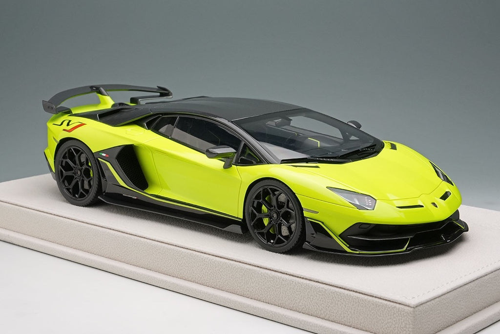 EIDOLON EML025I 1/18 Lamborghini Aventador SVJ 2018 Verde Scandal Resin 50pcs