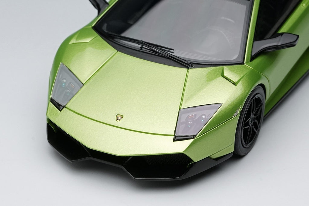 EIDOLON EM336F 1/43 Lamborghini Murcielago LP670-4 SV 2009 Pearl Green Resin Car