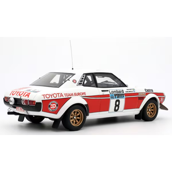OTTO OTM1044 - 1/18 Toyota Celica RA21 RAC Rally 1977 #8 [Resin Cast Mini Car]